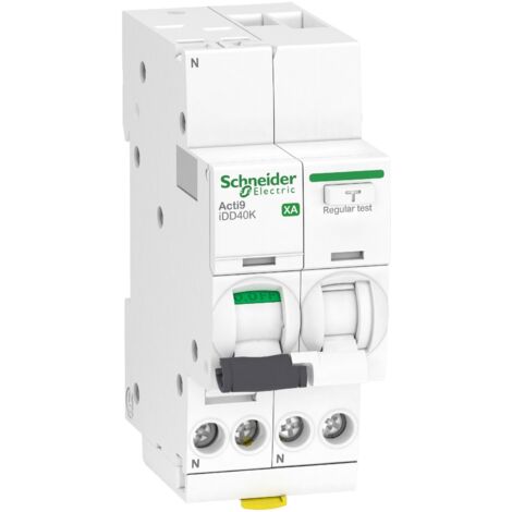 ACTI9 iDD40K XA - disjoncteur différentiel auto - 1PN C 16A 4500A/4,5kA 300mA AC