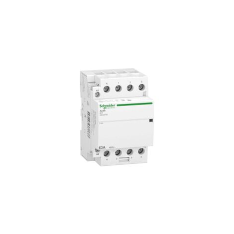 Acti9 iDT40 CT - contacteur tête de groupe - 63A 3P+N 4NO 230/240VAC 50HZ - A9C24763