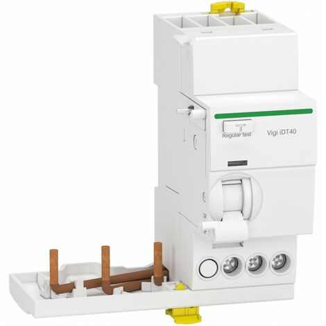 Acti9 iDT40 module différentiel Vigi départ iDT40 3P 40A 300mA type A SI SCHNEIDER A9Y65340