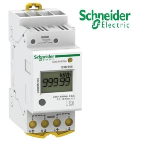 Compteur d'énergie des usages électriques SCHNEIDER Wiser RT2012 - EER39300