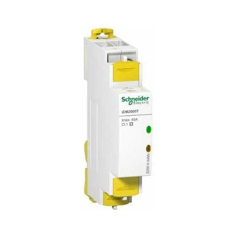 Acti9, iEM Compteur d'énergie mono iEM2000T 40A (sans afficheur), Impulsions - A9MEM2000T