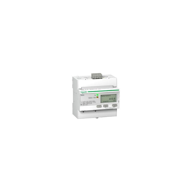 Acti9 iEM - compteur tri ti souples U018 - multitarif - alarme kW - Modbus - A9MEM3555