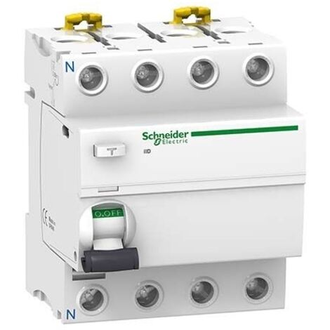 Acti9, iID interrupteur différentiel 4P 40A 30mA type AC  - A9R41440