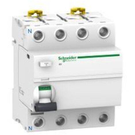 Acti9, iID interrupteur différentiel 4P 63A 300mA sélectif type AC  - A9R15463