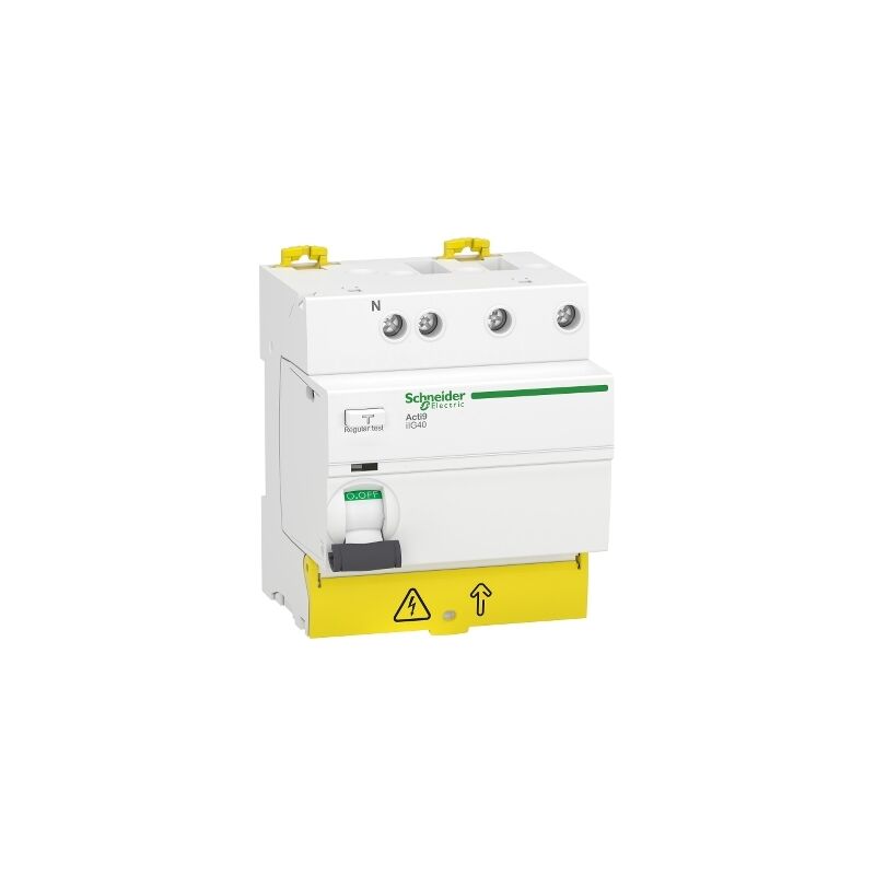Schneider Electric - Acti9 IIG40 A9R77725 interrupteur différentiel tête de groupe - 3P+N 25A 300mA type ac