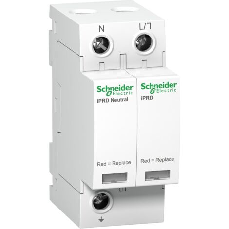 Acti9, iPRD 40r parafoudre 1PN, 40kA 350V, avec report signalisation - A9L40501