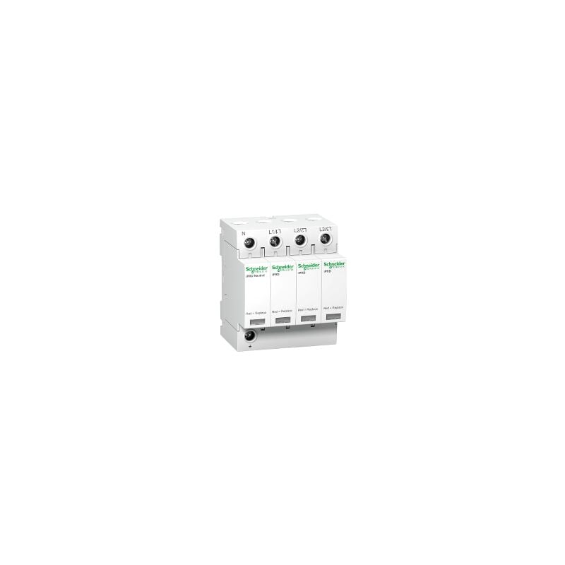 Acti9, iPRD 40r parafoudre 3PN, 40kA 350V, avec report signalisation - A9L40601