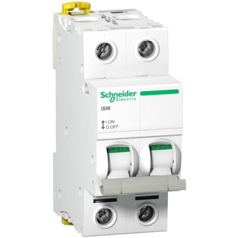 Acti9 iSW interrupteur-sectionneur 2 Pôles 40A 415VAC SCHNEIDER A9S65240