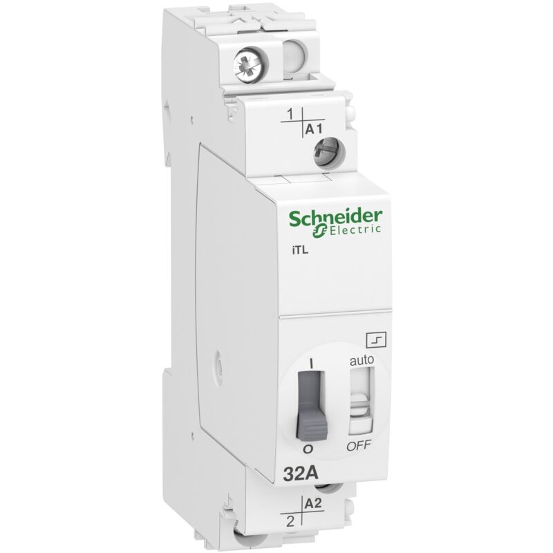 Schneider Electric - Acti9, iTL télérupteur 32A 1NO 230...240VCA 110VCC 50-60Hz - A9C30831