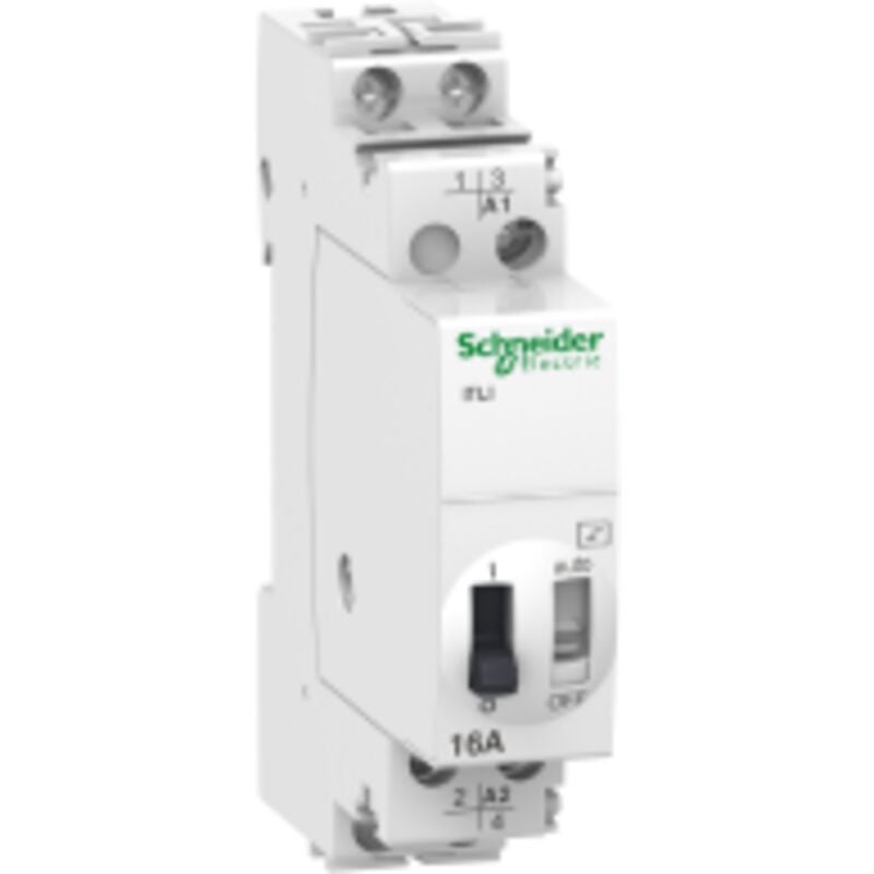 Schneider Electric - Acti9, iTLI télérupteur inverseur 16A 1NO+1NF 230...240VCA 110VCC - A9C30815