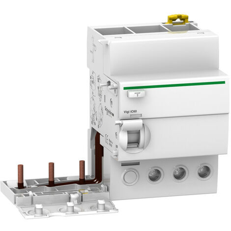 Acti9 vigi iC60 - bloc différentiel - 3P - 63A - 30mA - type ASI - 230V (A9V71363)