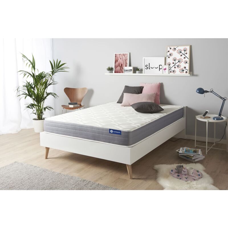 Actimemo dream matratze 130x190cm, Memory-Schaum, Härtegrad 3, Höhe : 22 cm, 5 Komfortzonen