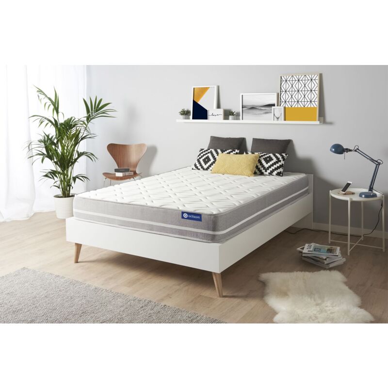 Actimemo touch matratze 135x190cm, Memory-Schaum, Härtegrad 2, Höhe : 20 cm, 3 Komfortzonen