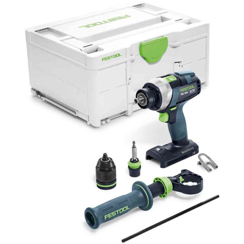 Tdc 18/4 I-Basic Perceuse-visseuse sans fil 18 v 75 Nm ( 575601 ) Brushless + Systainer - sans batterie, sans chargeur - Festool