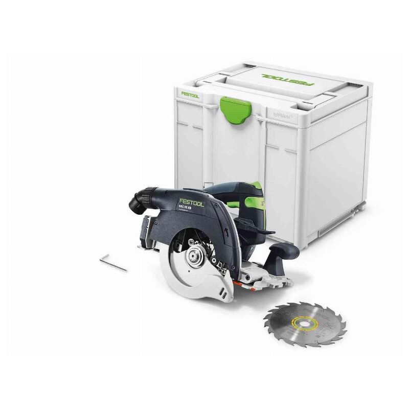 Hkc 55 EB-Basic Scie circulaire à capot basculant sans fil 160 mm 18 v Brushless + Coffret Systainer - sans batterie, sans chargeur (successeur de