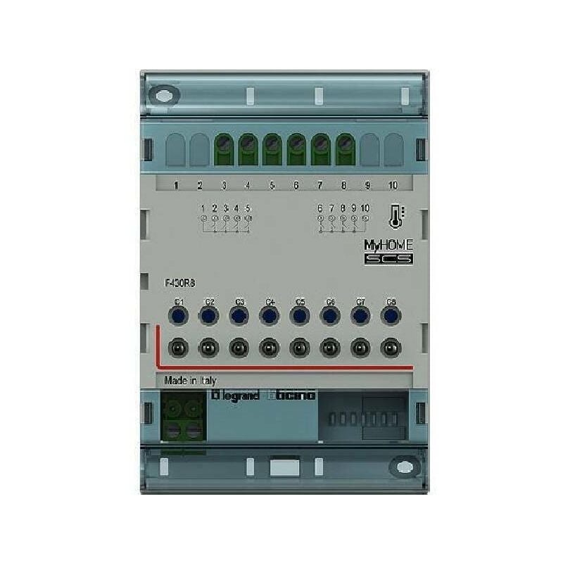 Myhome attuateur din 8 sortie bus f430r8