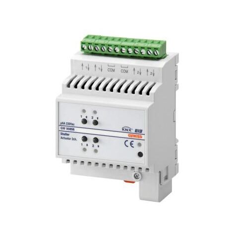 ACTIONNEUR COMM. MOTEUR 2 CANAUX KNX GEWISS GW90856