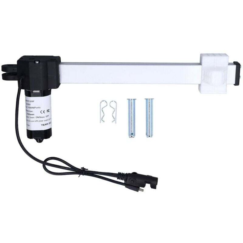 Actionneur Linéaire Électrique 230mm 9in DC29V pour Fauteuil Inclinable Canapé Lit Moteur Élévateur 2 Pièces