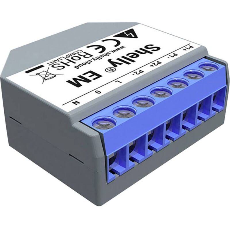 Shelly - em Actionneur de mesure de commutateur Wi-Fi