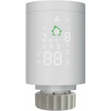 Actionneur de radiateur intelligent régulateur de température de vanne de radiateur thermostatique Programmable commande vocale via Alexa
