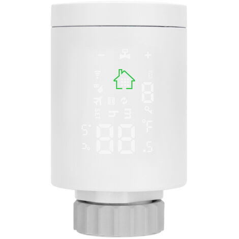 Actionneur de radiateur intelligent Tuya ZIGBEE3.0, vanne thermostatique programmable, contrôleur de température, commande vocale via