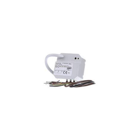 ACTIONNEUR DE VOLET KNX 1 VOLET, 6A, AVEC 4 ENTRÃ©ES BINAIRES POUR LIRE LES CONTACTS FLOTTANTS JAL. MDT JAL-B1UP.02