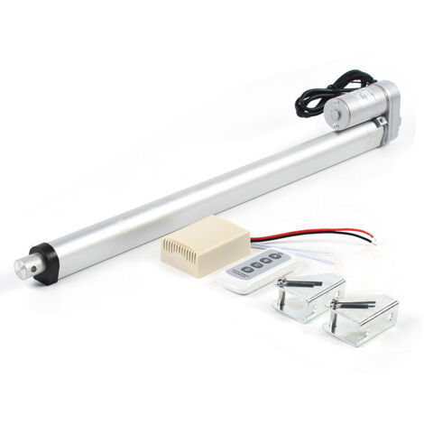 Actionneur linéaire 300 mm DC12V, actionneur à mouvement linéaire haute vitesse, actionneur électrique avec télécommande