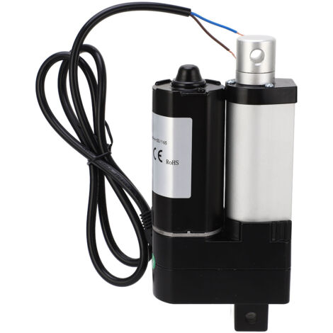 Actionneur linéaire électrique 24V 3000N pour vérin élévateur, course 50mm, étanche IP54