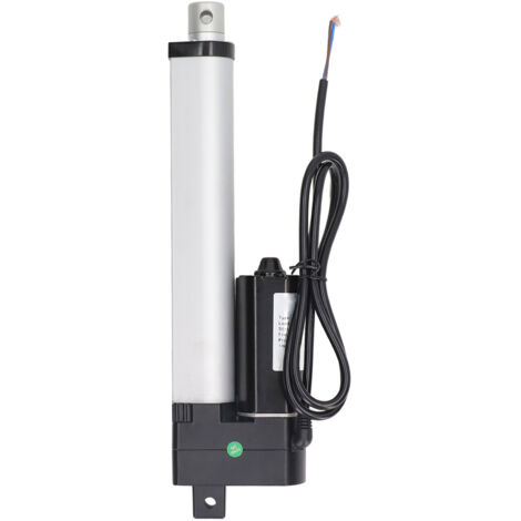 Actionneur Linéaire Électrique 3000N 660LBS Course 200mm IP54 Silencieux pour Maison Connectée 24V