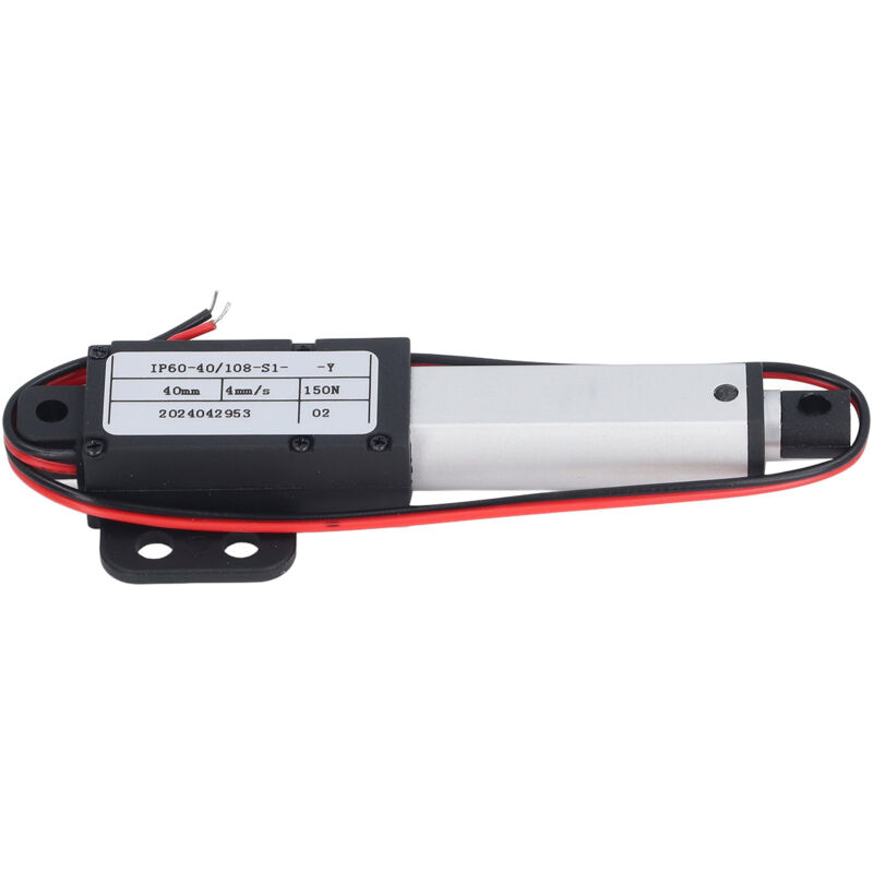 Ej.life - Actionneur linéaire électrique 40mm course 150N 4 mm/s mouvement pour canapé Robot tv Table fenêtre 12V
