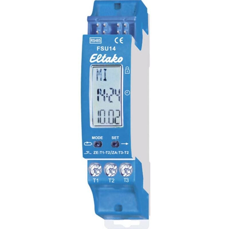 FSU14 Eltako bus RS485 Actionneur de commutation pour bus 8 canaux profilé