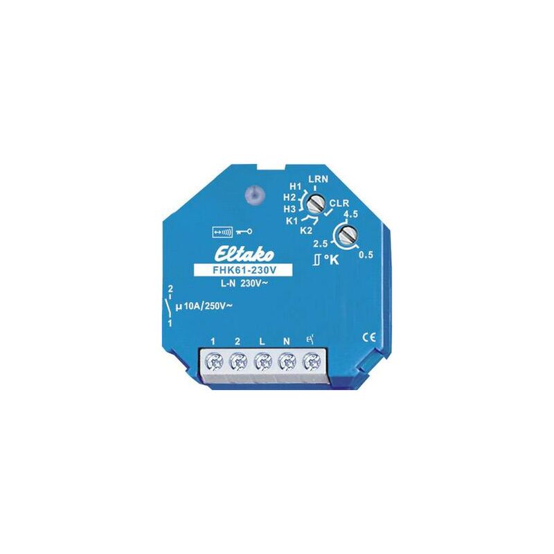 FHK61-230V Eltako sans fil Actionneur de commutation encastré Puissance de coupure (max.) 2500 w Portée max. 30 m Q851712