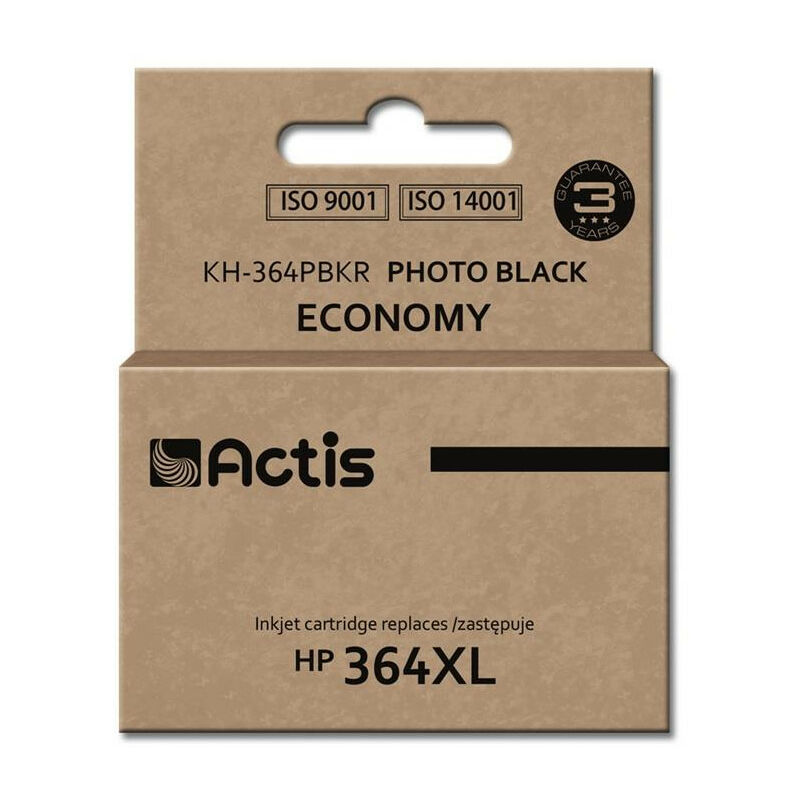 Actis cartridge KH-364PBKR replacement HP 364XL CB322EE Standard 12 ml black - Compatible - Ink Cartridge (KH-364PBKR)