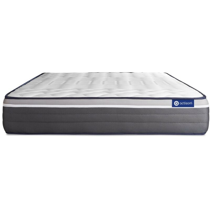 Actisom - Matelas Actimemo plus 140 x 190 cm Mémoire de forme - Epaisseur:26cm