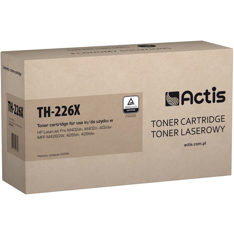 Image of Toner Actis TH-226X per stampante HP Sostituzione HP 26X CF226X Standard 9000 pagine nero