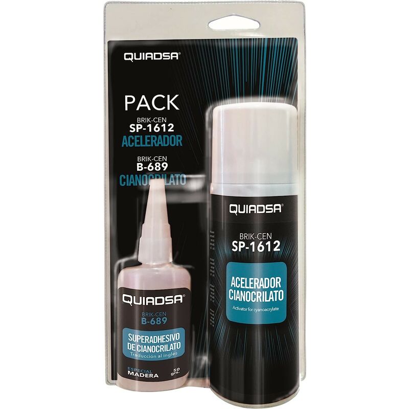 Quiadsa - Activador adhesivo+ciano pack