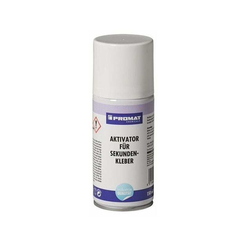 

Activador de pegamento instantáneo 150 ml Bomba de aerosol e Chemicals (por 12) - Promat