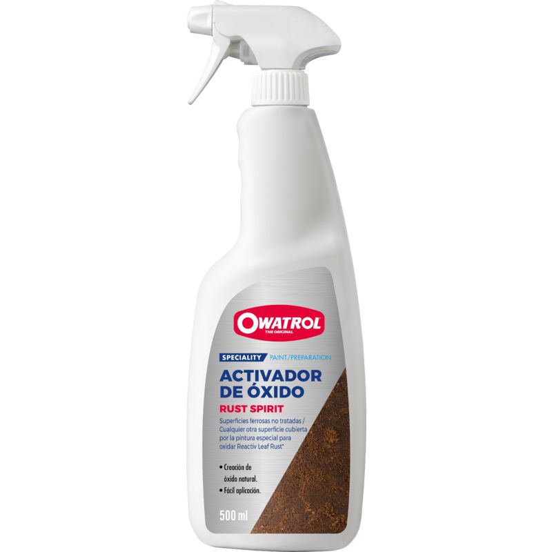 

Activador Oxido Hierro Rust Spirit 500 Ml