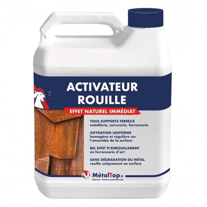Activateur Rouille - 20 l - Incolore Metaltop