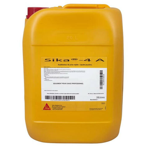 Activateur SIKA -4a - Pour prise rapide - 20L
