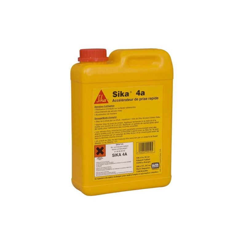 Sika - Activateur pour prise rapide 4a - 2L