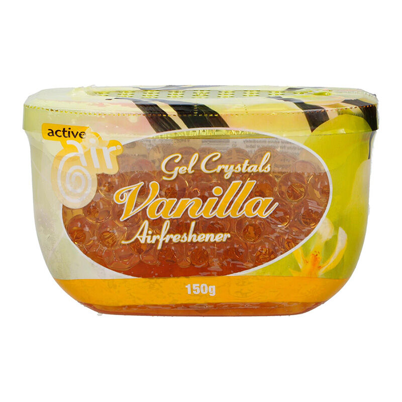Active Air - Boules / perles de gel désodorisant 150g (vanille)