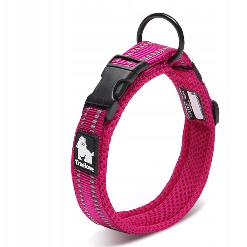 PINK LIGHT TRUELOVE XXS Miniatur-Hundehalsband