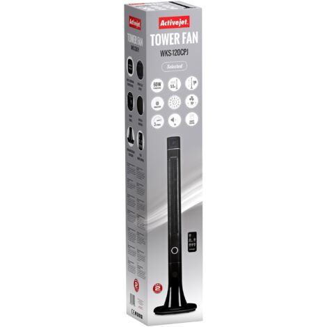 Activejet Selected WKS-120CPJ ventilateur colonne noir