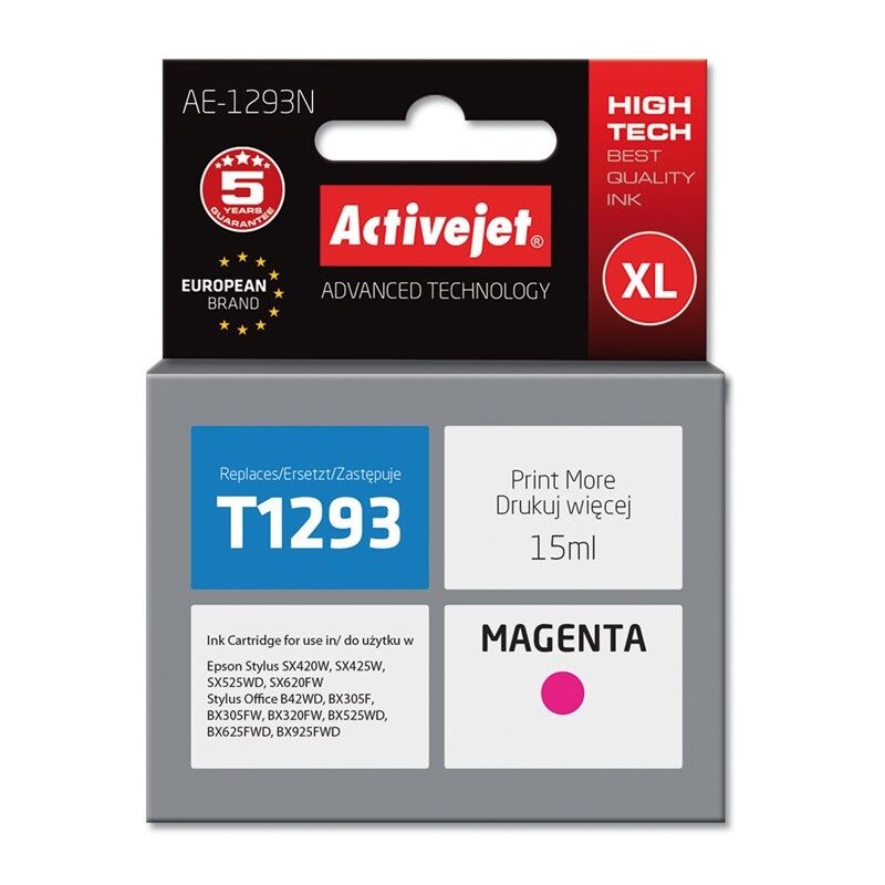 Inchiostro Activejet AE-1293N (sostituto per Epson...