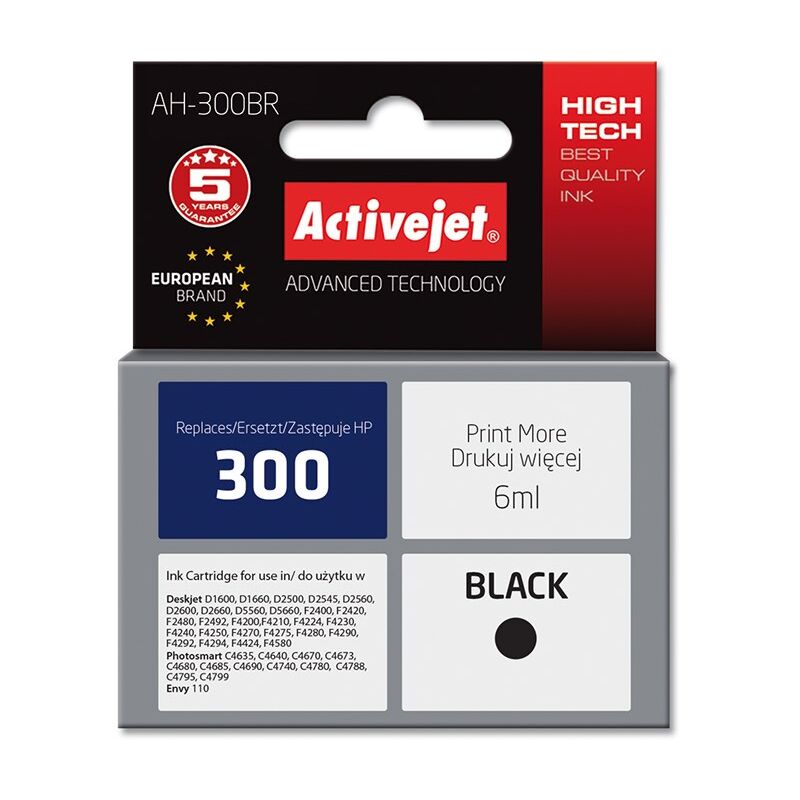 Inchiostro Activejet AH-300BR per stampante HP