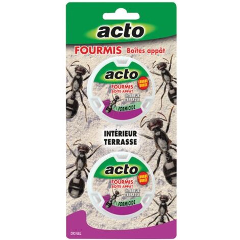 ACTO - Acto boite anti fourmis x 2 boite de 2 g