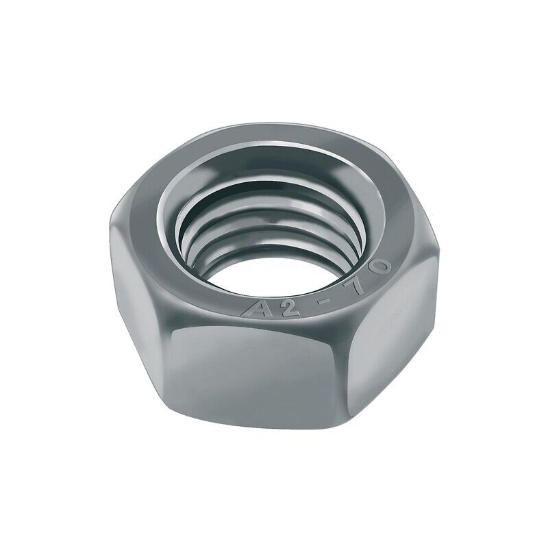 Crous hexagonaux Hu inox A2, diamètre 18 mm, boîte de 50 pièces Acton