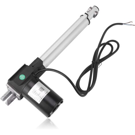 Actuador lineal eléctrico con soporte de CC y varilla de empuje eléctrica, motor de CC de 12 V y 6000 N, elevación máxima, carrera metálica, actuador lineal para vehículos automáticos Js-tgz-u3 (500 m