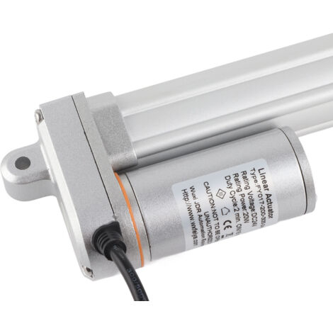 Actuateur Linéaire FY017 pour équipements électriques 200mm charge max 1200N IP65 aluminium